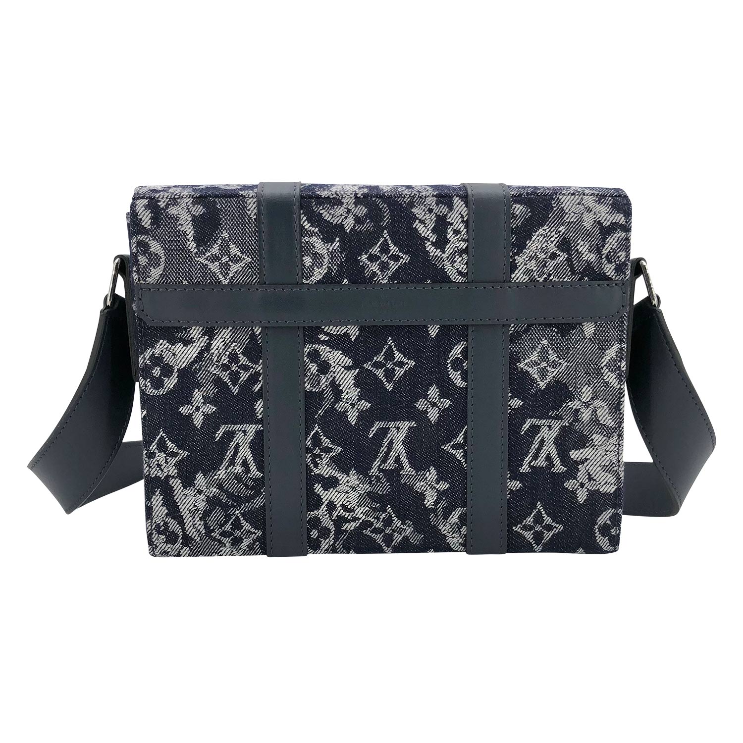 Louis Vuitton Monogram Tapestry Trunk Messenger - Blue Crossbody Bags,  Handbags - LOU663292