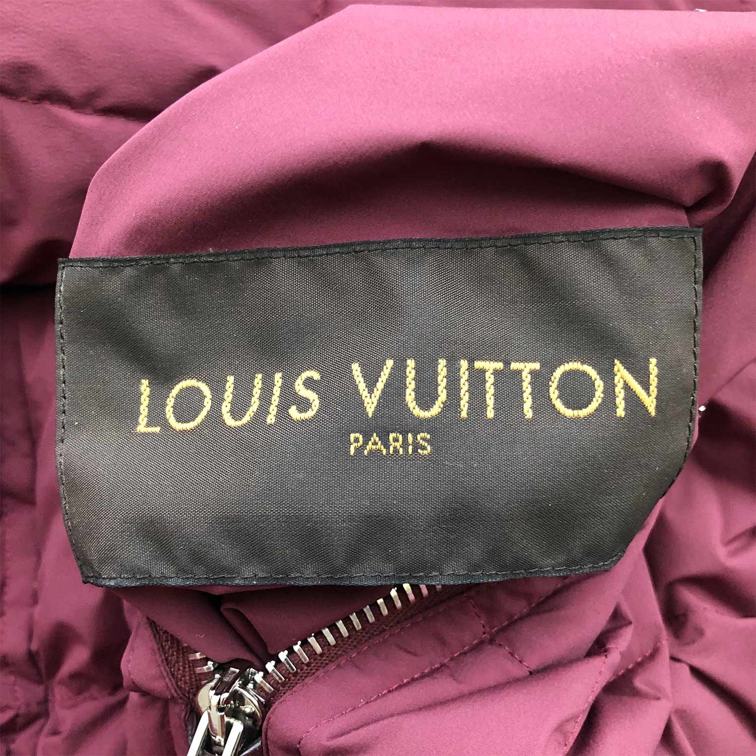Vest Louis Vuitton Burgundy size 48 IT in Polyamide - 32340832