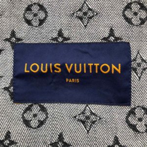 Louis Vuitton Nigo crazy denim jacket in charcoal - DOWNTOWN