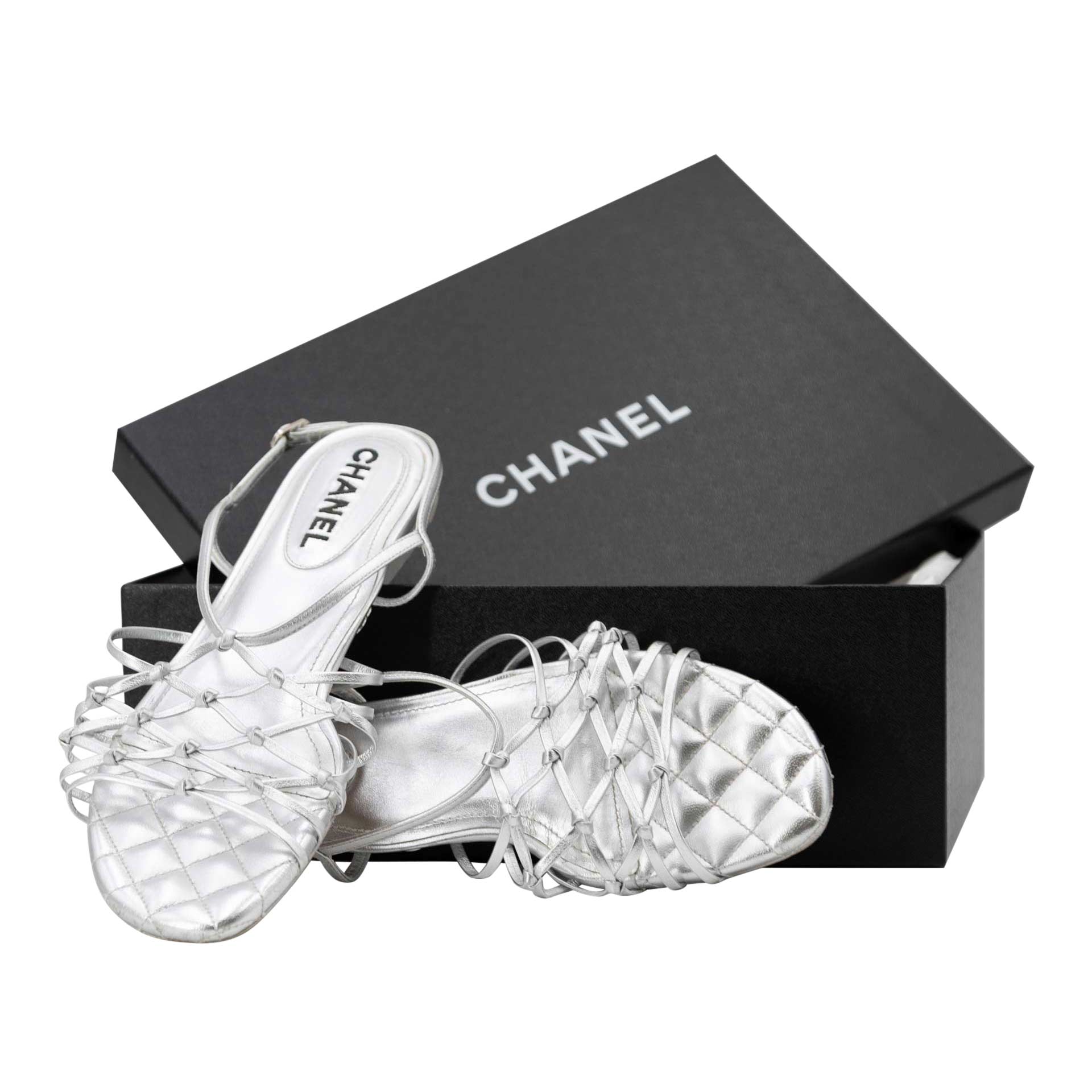 Chanel Sandals Black Jelly