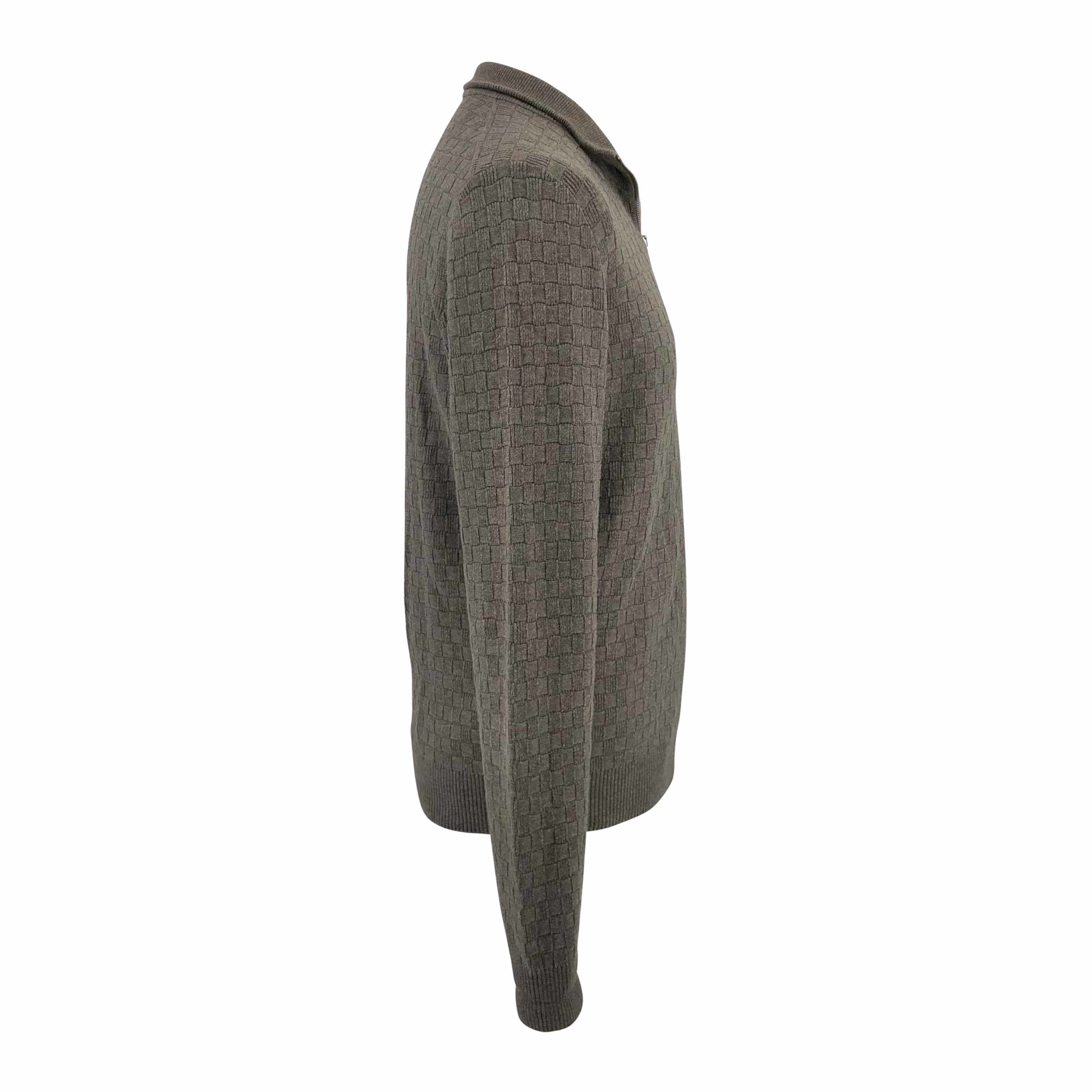 Shop Louis Vuitton 2023-24FW Damier Wool Zip-Through Cardigan 1AF518 by  Fujistyle
