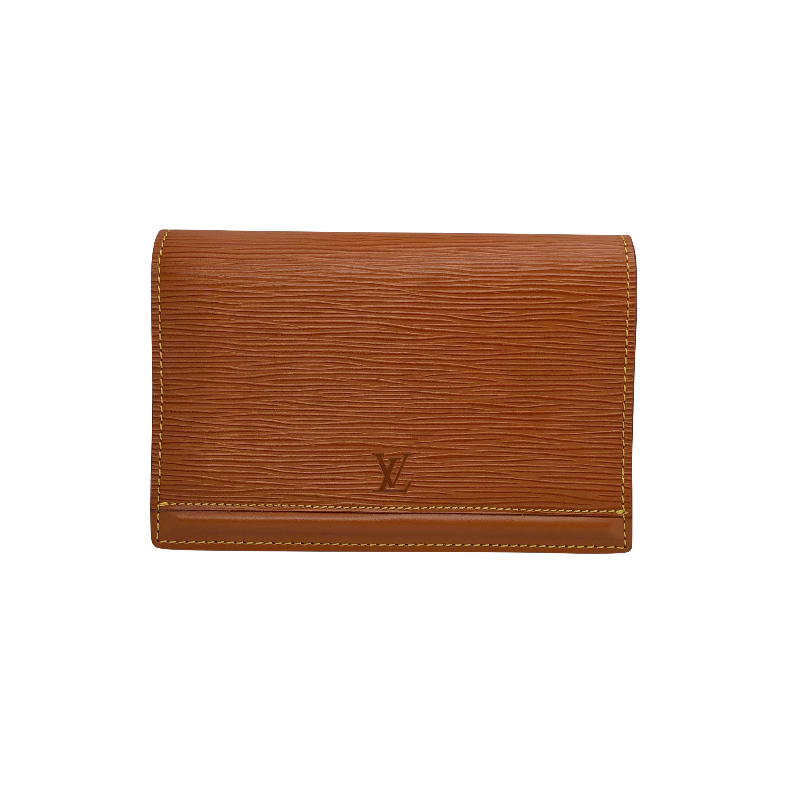 Louis Vuitton 90s vintage mini belt bag in orange epi leather