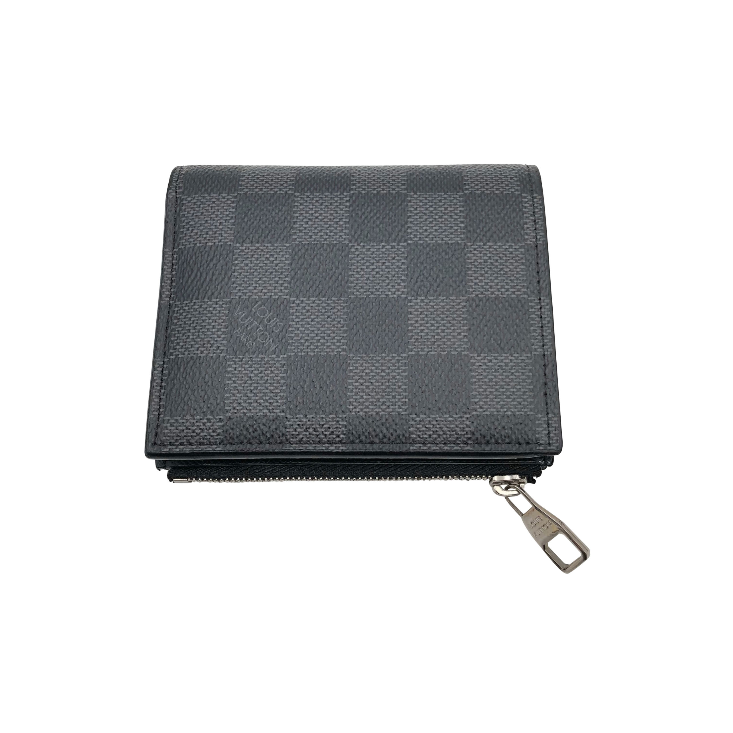 Shop authentic Louis Vuitton Damier Graphite Multiple Wallet at revogue for  just USD 35000