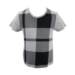 Alexander McQueen oversized t-shirt in grey cotton