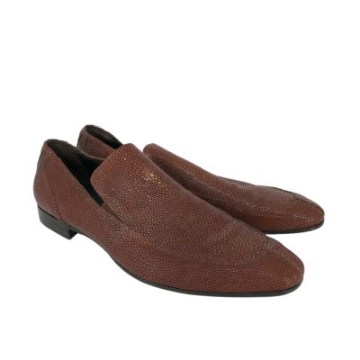 Roberto Cavalli shoes in brown galuchat (stingray)