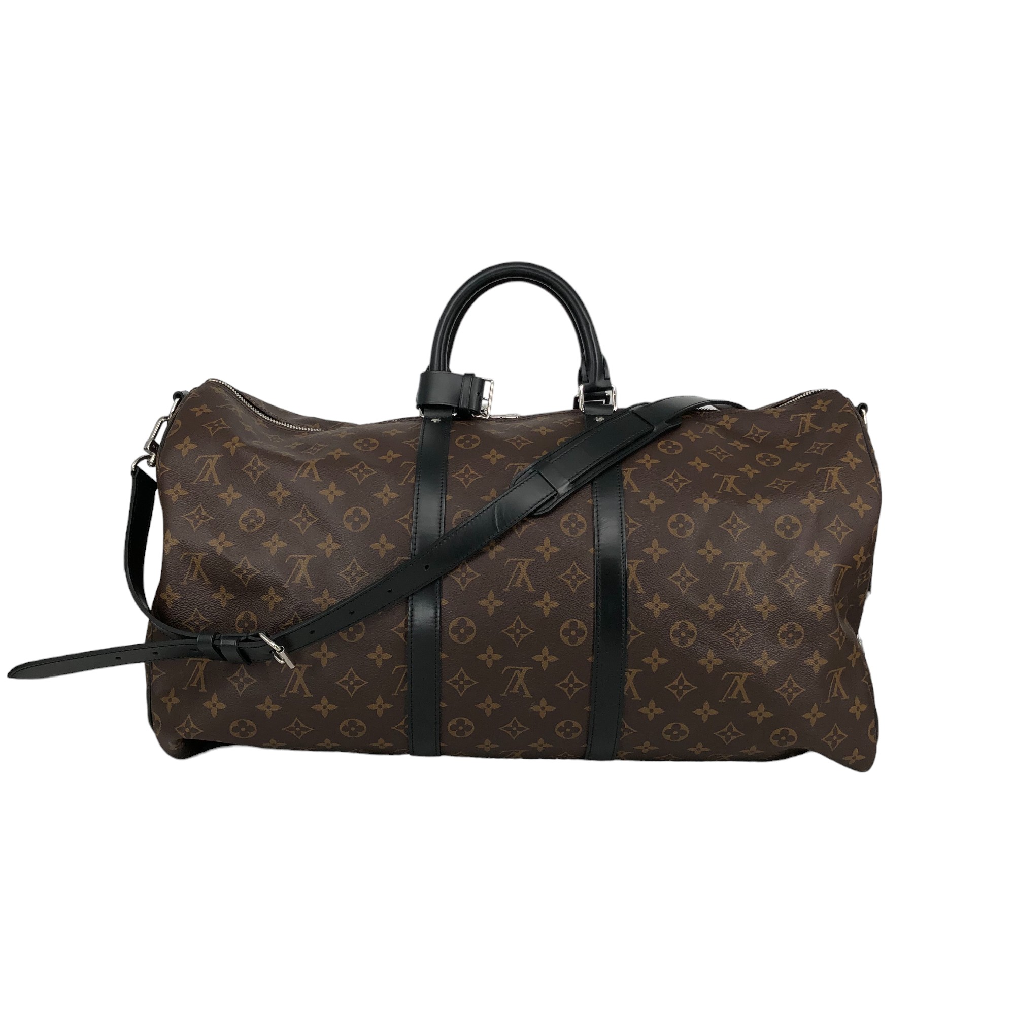Louis Vuitton Keepall 55 bag in monogram with lock DOWNTOWN UPTOWN Geneve