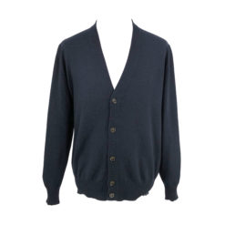 Loro Piana cardigan in navy baby cashmere